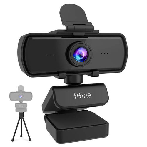 FIFINE 1440p Full HD PC Webcam with Microphone