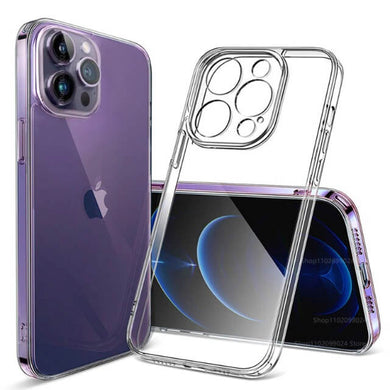 Clear Phone Case For iPhone 14 12 11 13 Pro Max Case Silicone Marginseye.com