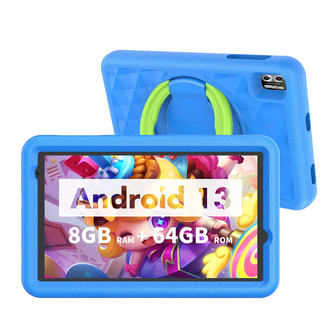 Kids Tablet 8 Inch, Android 13 Quad Core
