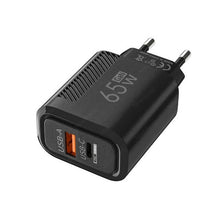 Load image into Gallery viewer, 65W USB C Charger Fast Charging Mobile Phone Adapter
