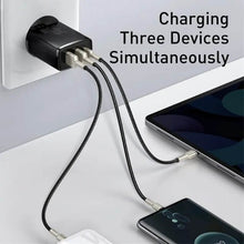 Load image into Gallery viewer, Baseus 30W USB Charger QC3.0 PD3.0 Type C PD Fast Charging 3 Ports
