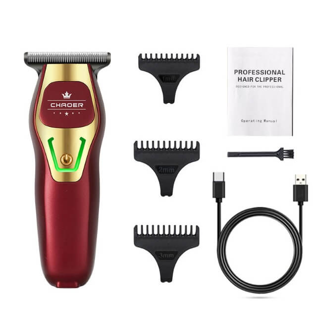  Professional Hair Trimmer Men Rechargeable Shaver