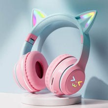 Load image into Gallery viewer, LED Cat Ear Noise Cancelling Headphones
