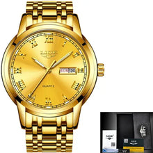 Load image into Gallery viewer, LIGE New Gold Watch Women Watches
