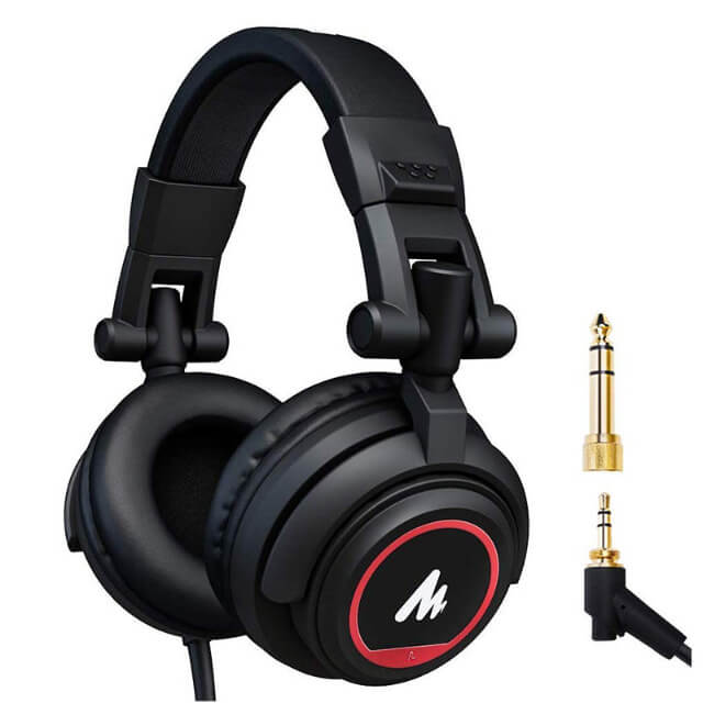 Maono Monitor Headphones 50MM Drivers Over Ear Studio