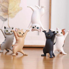 Load image into Gallery viewer, 1/5 pcs Dancing Cat Stand for AirPods 1 2 Pro Cute Headphones Stand Funny Cat Toy Headphones Holder
