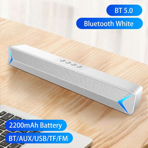 2021 TV Sound Bar AUX USB Wired and Wireless Bluetooth Home Theater Marginseye.com