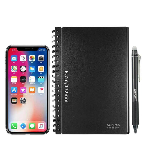  A6 size Smart Reusable Erasable Notebook Marginseye.com