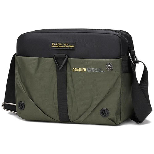 Acoki Nylon Crossbody Messenger Bag shoulder bag travel bag