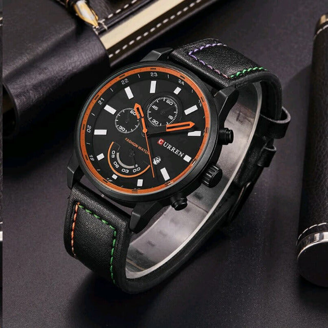 CURREN Luxury Men's Sports Watches Fashion Casual Quartz Watch Men Military Wrist Watch