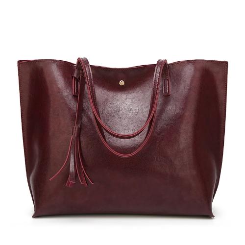 Ceossman Women's Soft Leather Handbag High Quality Women Shoulder Bag