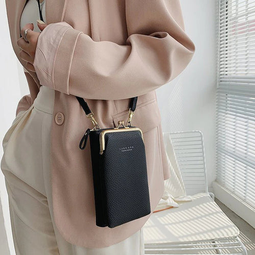 Fashion Small Crossbody Bags Women Mini PU Leather Shoulder Messenger Bag For Girls 