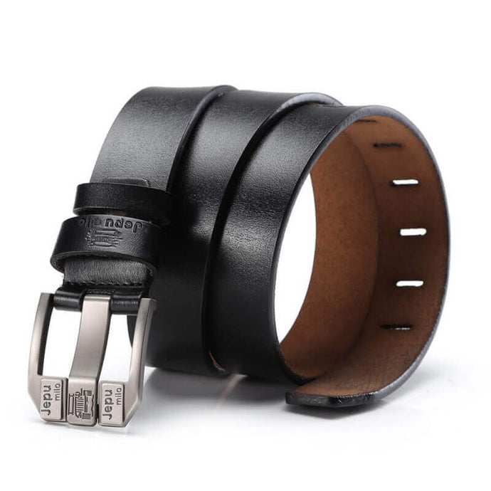Genuine-High-Quality-Leather-Belt-Men-Luxury-Vintage-Metal-Pin-Buckle-Design-Belts marginseye.com