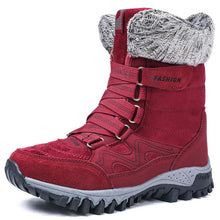 Load image into Gallery viewer, New Fashion Suede Leather Women Snow Boots Winter-marginseye
