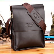 Luxury Vintage Man Bag Waterproof PU Leather Crossbody bag marginseye.com