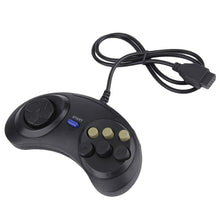Load image into Gallery viewer, 6 Buttons Wired Handle Game Controller Gamepad Classic Retro Joystick Joy-pad Marginseye.com
