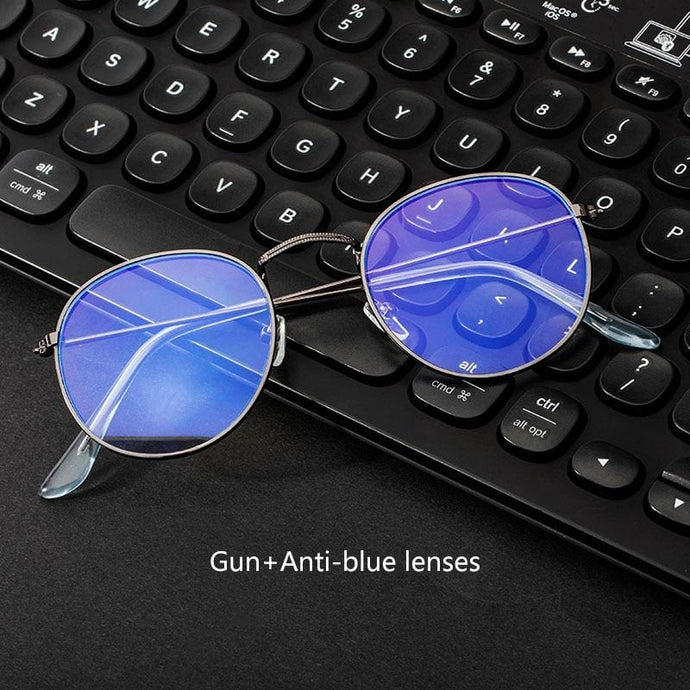 Anti Blue Ray Blue Light Blocking Glasses Optical Eye Spectacle UV Blocking Marginseye.com