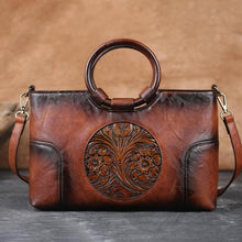 Cargar imagen en el visor de la galería, High-Quality Leather Women&#39;s Handbag Retro Marginseye.com
