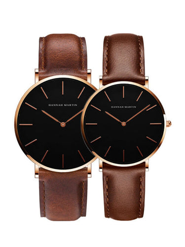 Leather Strap Casual Fashion Women Top Brand Luxury Waterproof For Couple Watches relogio feminino