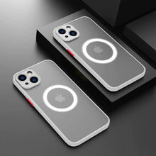 Load image into Gallery viewer, Luxury Magnetic For Magsafe Wireless Charge Phone Case For iPhone 13 14 12 11 Pro Max Mini
