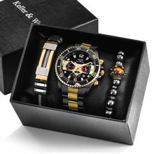 Load image into Gallery viewer,  Mens Watches Top Brand Luxury Business Quartz Wrist Watch for Men Valentine&#39;s Gift
