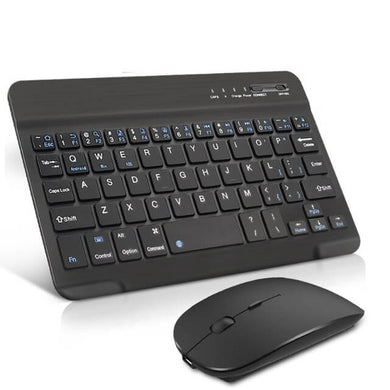 Mini Bluetooth Keyboard Wireless Keyboard Rechargeable For iPad Phone Tablet