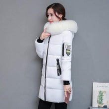 Load image into Gallery viewer, Parka Women Winter, Long Cotton jacket-marginseye.com
