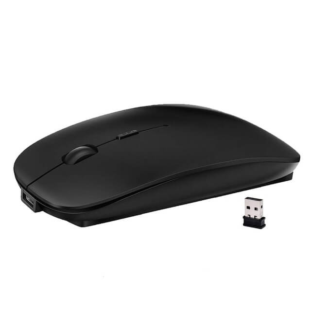 Rechargeable Wireless Mouse Bluetooth Mouse Computer Ergonomic marginseye.com