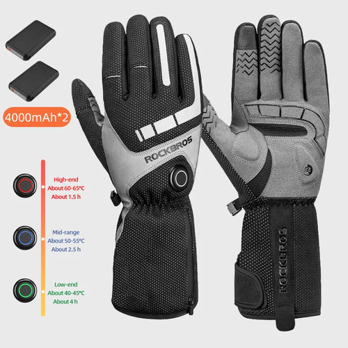 Heated Gloves Winter Warm Skiing Gloves