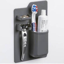 Load image into Gallery viewer, Silicone Shower Organizer toothbrush holder marginseye.com
