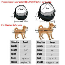 Cargar imagen en el visor de la galería, Travel Pet Puppy Dog Carrier Backpack Tote Shoulder Bag marginseye.com

