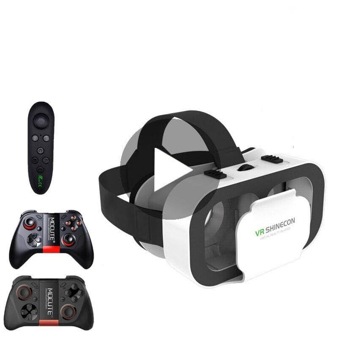 VR Shinecon G05A Helmet 3D Glasses Smartphone Marginseye.com