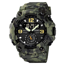 Cargar imagen en el visor de la galería, Vintage Men Military Watch 50m Waterproof Wristwatch
