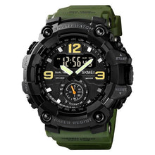 Cargar imagen en el visor de la galería, Vintage Men Military Watch 50m Waterproof Wristwatch
