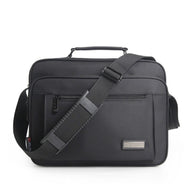 Waterproof Black Men Briefcase High Quality Brand Shoulder Bags-Marginseye