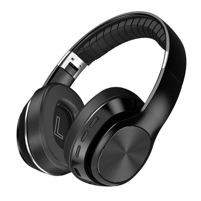 Wireless HiFi Headphones With Mic Foldable Over-Ear Bluetooth 5.0 Headphone Support TF Card/FM Radio for Phone PC