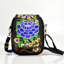 Load image into Gallery viewer, Women Shoulder Bag Travel Pouch Vintage Floral Embroidered Crossbody
