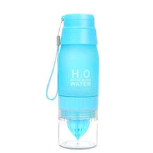Load image into Gallery viewer, 650Ml Lemon Cup H2O Drink Water Bottle Drink More Water Drink For Bicycle Bottle Fruit Infuser Water Bottle Travel Cup Y1 Marginseye.com
