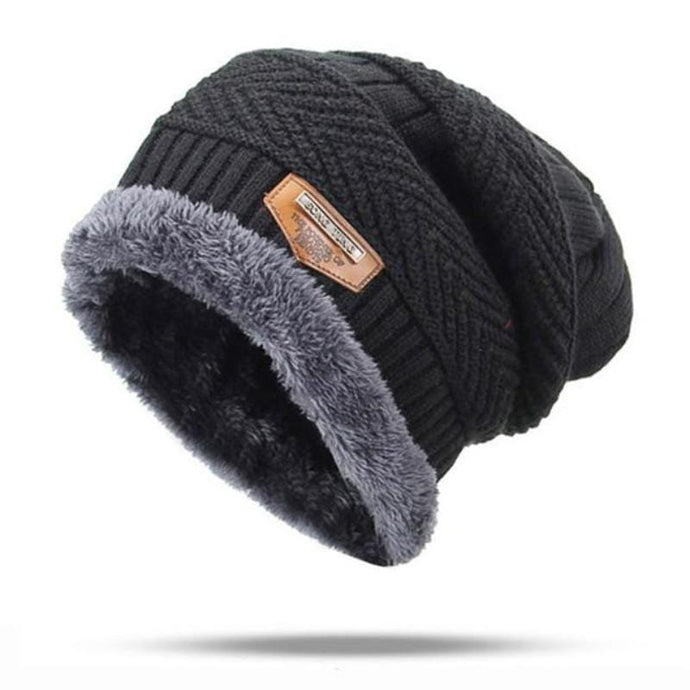 JH Thick/warm and Bonnet Soft Knitted Beanies women and men Marginseye.com