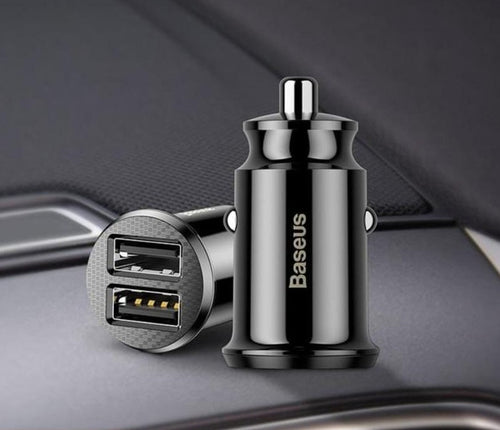 Baseus Mini USB Car Charger Marginseye.com
