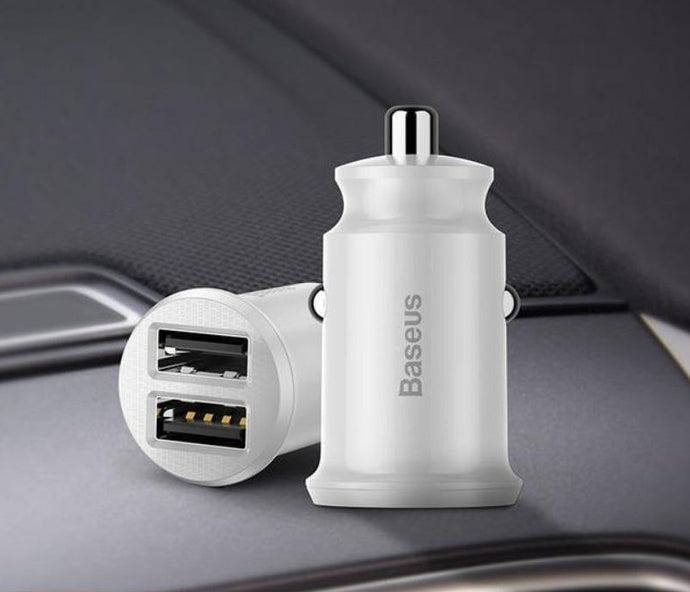 Baseus Mini USB Car Charger Marginseye.com