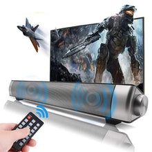 Load image into Gallery viewer, Fast send Bluetooth Soundbar Stereo Loudspeaker Wireless Speaker TV Sound bar PC Marginseye.com
