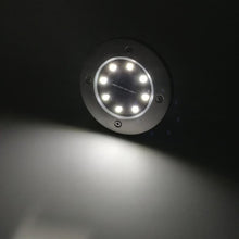 Cargar imagen en el visor de la galería, Solar Powered LED Disk Light (4-Pack) Marginseye.com
