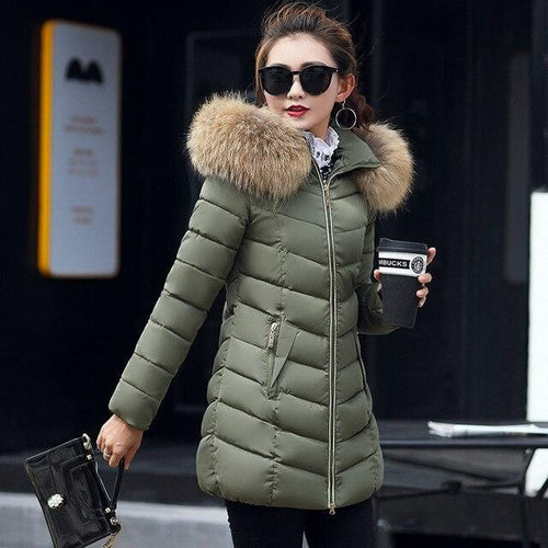 Winter jacket women fashion 2019 parkas mujer new long coat . Marginseye.com