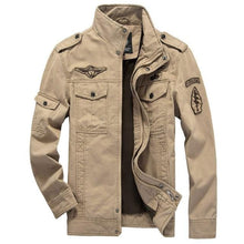 Cargar imagen en el visor de la galería, Military Jacket for Men Autumn Soldier MA-1 Style Army Jackets Marginseye.com
