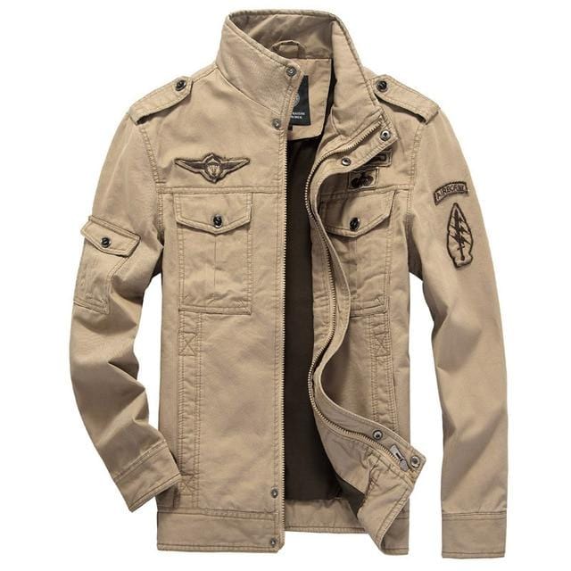 Military Jacket for Men Autumn Soldier MA-1 Style Army Jackets Marginseye.com