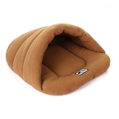 6 Colors Soft Polar Fleece Dog Beds Winter Warm Pet Heated Mat Small Dog Puppy Kennel House for Cats Sleeping Bag Nest Cave Bed Marginseye.com