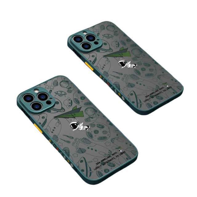 Astronaut Acrylic Clear Case For iPhone