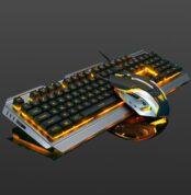 Backlight Gaming Keyboard Wired Mouse Set