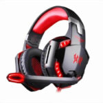 Computer Stereo Gaming Headphones Wired Headphone Glowing Earphone with Microphone for PS5 PS4 XBOX PC Laptop